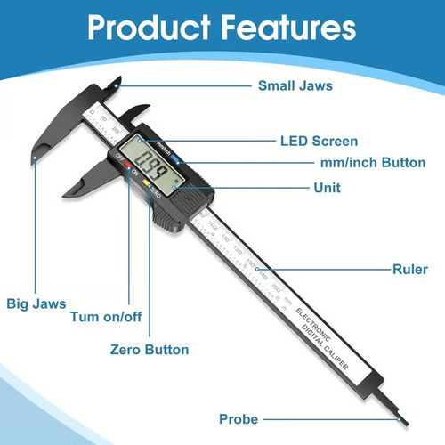 Digital Caliper Calipers Measuring Tool