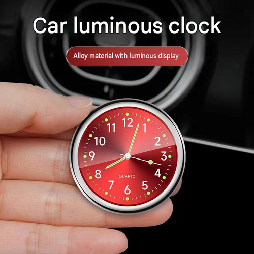 Mini Luminous Quartz Car Clock | Air Vent Clip Dashboard Clock for All Vehicles