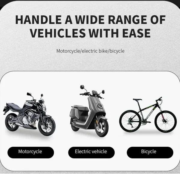 Motorcycle Waterproof Magnetic Phone Holder - Retractable Cell Phone Navigation Bracket for Bikes