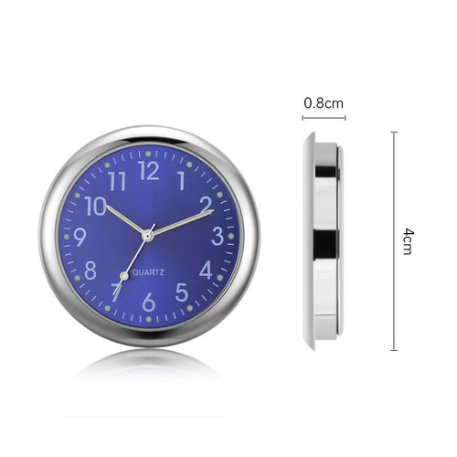 Mini Luminous Quartz Car Clock | Air Vent Clip Dashboard Clock for All Vehicles