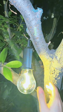 🔥Solar-powered light bulb, USB rechargeable LED waterproof lamp🔥
