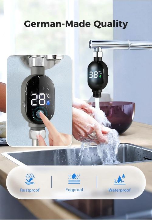 🌡️ Instant-read digital bathtub thermometer, microcomputer-controlled intelligent shower water thermometer, an essential item for bathing. This product does not heat the water.👶📦