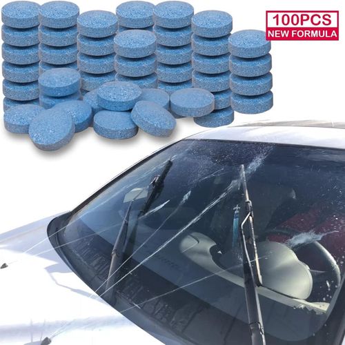 Concentrated Car Windshield Washer Tablets | Crystal Clear Vision & Savings