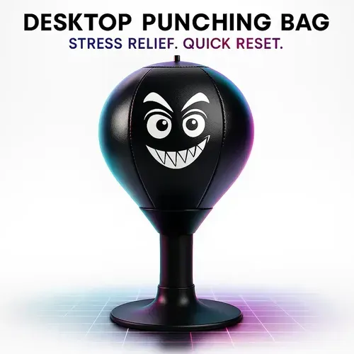 😀🔥New Arrivals, Today's Special Offers🔥Desktop Punching Bag with Super-Grip Suction Cup