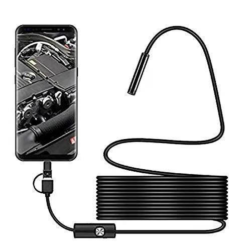 🔎 Plug-and-play endoscope camera – Compatible with Android, USB, and TC (not applicable to Apple systems)