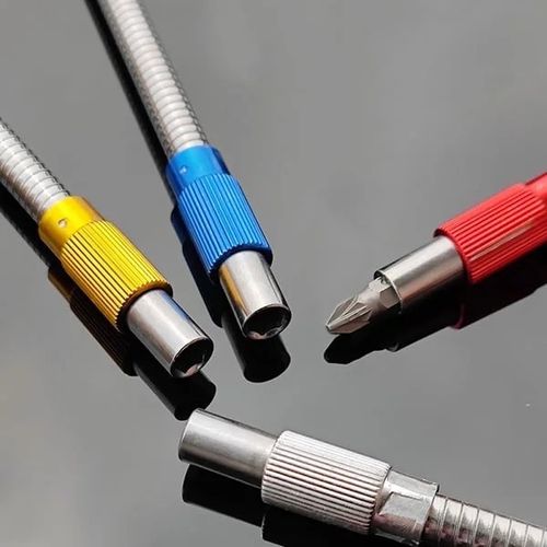 Universal metal screwdriver bit for electric drills and screwdrivers