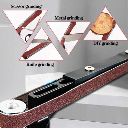 🔥Angle grinder to belt sander conversion kit, universal for 100mm and 125mm angle grinders🔥