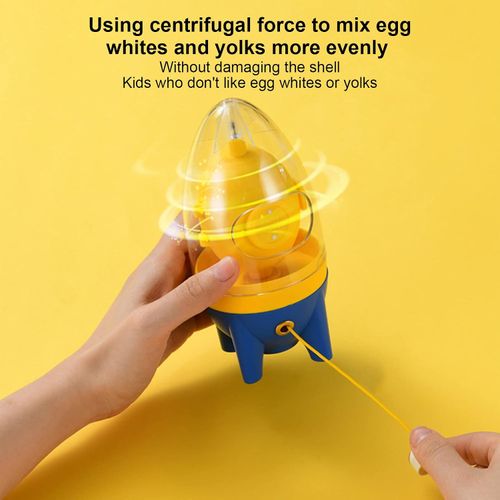 Hand-Powered Golden Egg Maker – In-Shell Egg Scrambler & Spinner