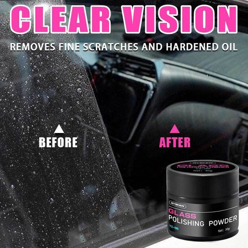 🌟Trusted by Car Lovers in Nigeria🌟 Cerium Oxide Glass Polishing Powder – Easy Use, Long-Lasting Bright Glass!