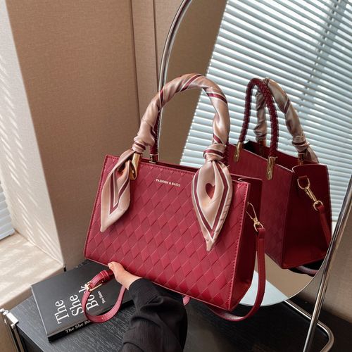 Elegant Red Handbag
