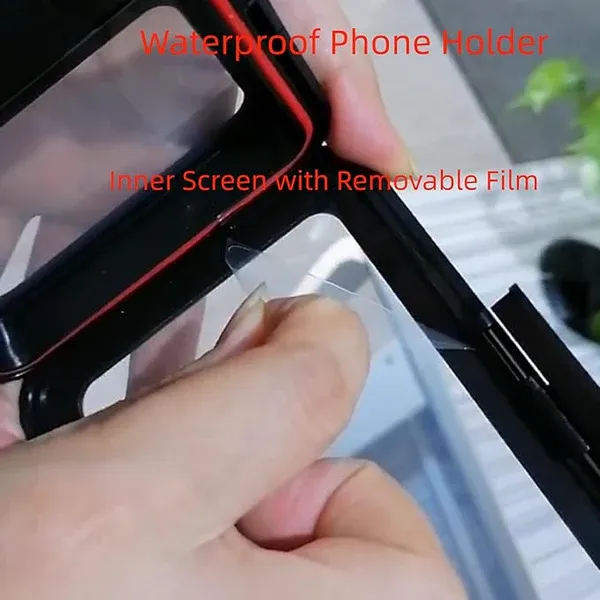 Motorcycle Waterproof Magnetic Phone Holder - Retractable Cell Phone Navigation Bracket for Bikes