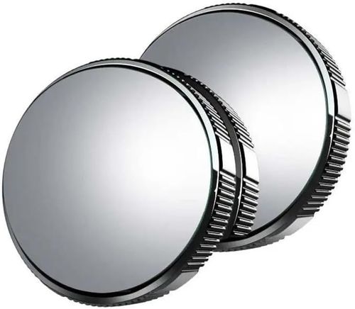 360° Adjustable Suction Cup Blind Spot Mirrors 2PCS – HD Wide Angle Car Side Rearview Auxiliary Mirrors