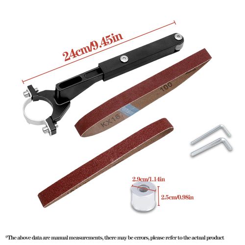 🔥Angle grinder to belt sander conversion kit, universal for 100mm and 125mm angle grinders🔥
