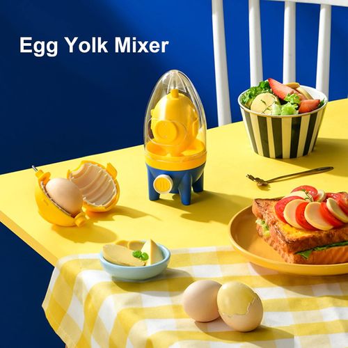 Hand-Powered Golden Egg Maker – In-Shell Egg Scrambler & Spinner