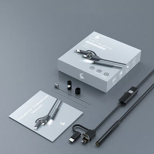 🔎 Plug-and-play endoscope camera – Compatible with Android, USB, and TC (not applicable to Apple systems)