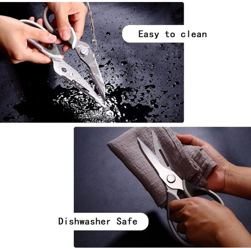 Heavy Duty Kitchen Shears | Multi-Purpose Stainless Steel Poultry Scissors