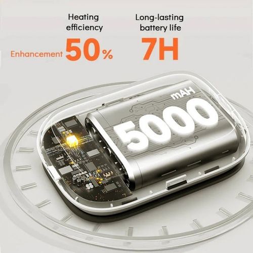 MAXwarm 4.0 Cordless Knee Massager 2025 Upgraded Version Electric Heated Knee Pad with 5 Heat Levels and 3 Vibration Modes for Pain Relief Suitable for Men and Women