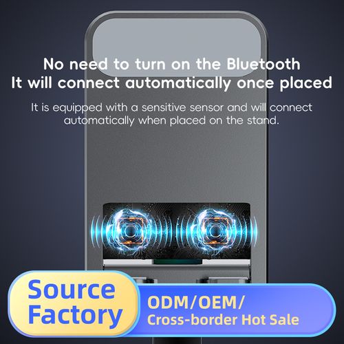 Multifunctional Phone Holder with Power Bank and Bluetooth Speaker