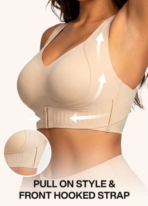 Buy Posture Correction Bra with Front Closure & Instant Back Lift