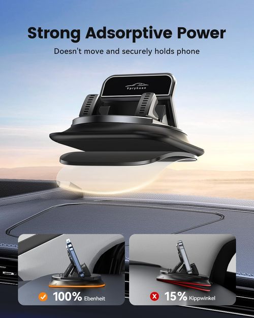 Best 360° Dashboard Car Phone Holder | Anti-Slip Heavy-Duty Mount