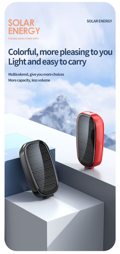 Mini Emergency Solar Power Bank（Type-C interface）