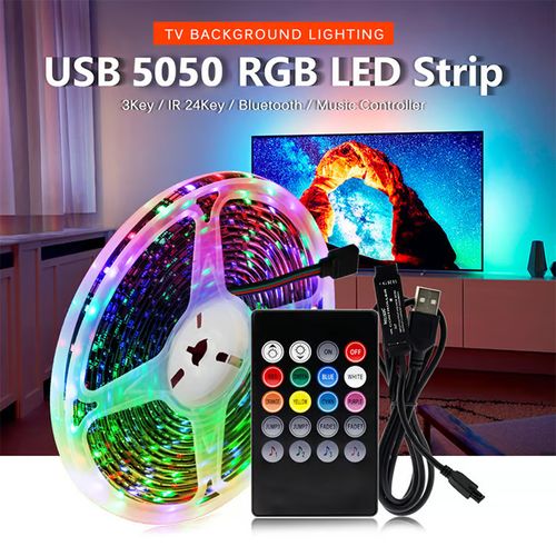🎁 USB LED light strip for TVcomputer screens, with APP and Bluetooth remote control 🎁
