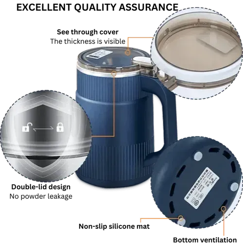 🔥High-speed large-capacity electric pulverizing and grinding cup Stainless Steel Multi-Function Blender - Perfect Grind