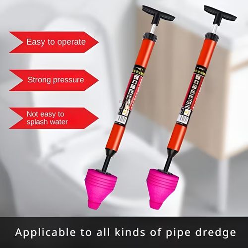 Multipurpose Household High Pressure Toilet Plunger