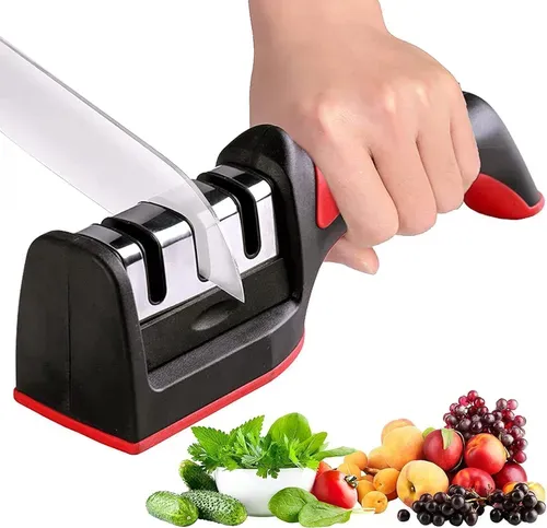 Promotional 4-level knife sharpener, durable and wear-resistant
