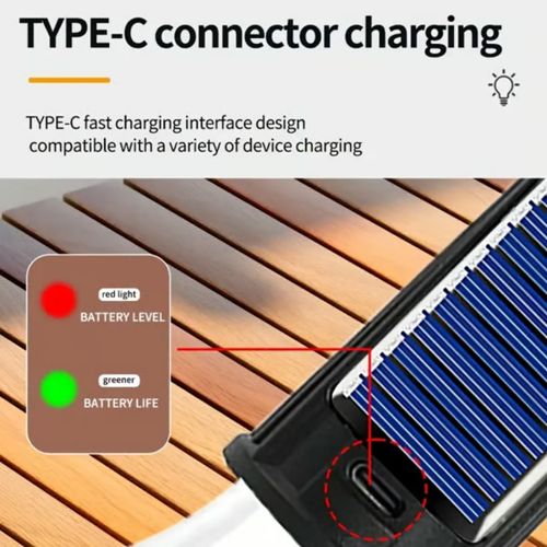 🔥Solar-powered light bulb, USB rechargeable LED waterproof lamp🔥