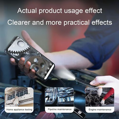 🔎 Plug-and-play endoscope camera – Compatible with Android, USB, and TC (not applicable to Apple systems)
