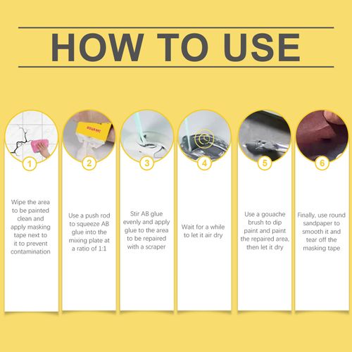 Best DIY Tile & Ceramic Repair Kit | Fix Cracked Porcelain, Bathtubs & Sinks