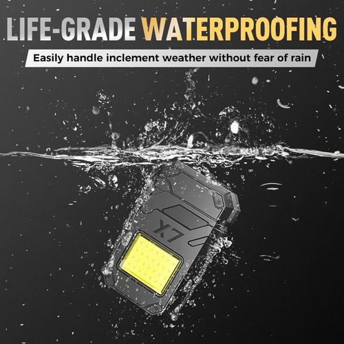 Rechargeable Lighter with COB Light & Keychain