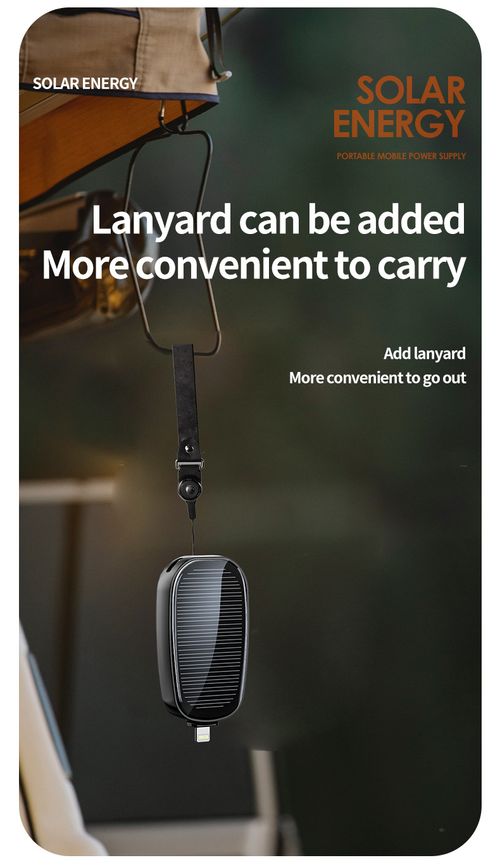 Mini Emergency Solar Power Bank（Type-C interface）
