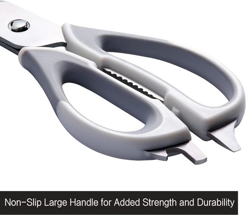 Heavy Duty Kitchen Shears | Multi-Purpose Stainless Steel Poultry Scissors