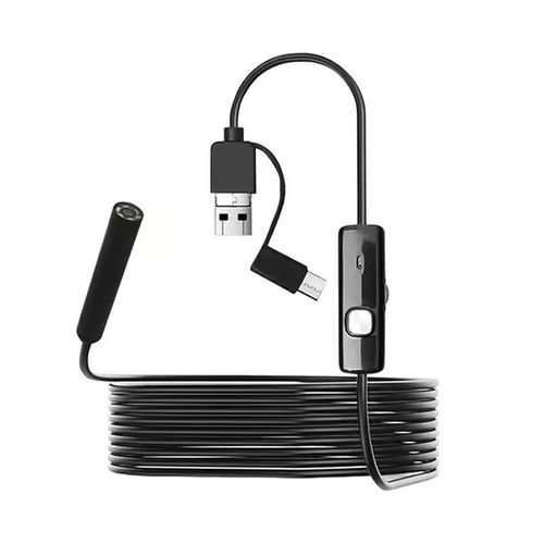 🔎 Plug-and-play endoscope camera – Compatible with Android, USB, and TC (not applicable to Apple systems)