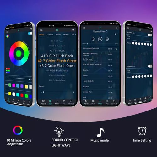 💡Bluetooth Smart Fireworks Led Light