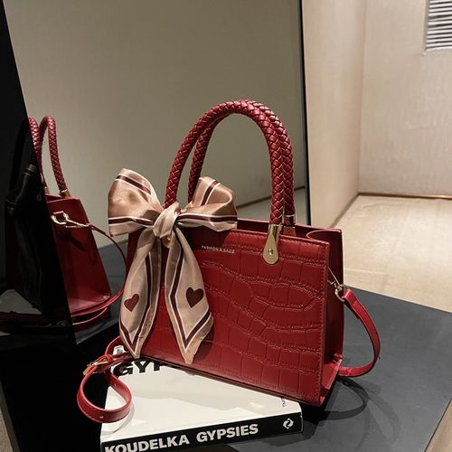 Elegant Red Handbag