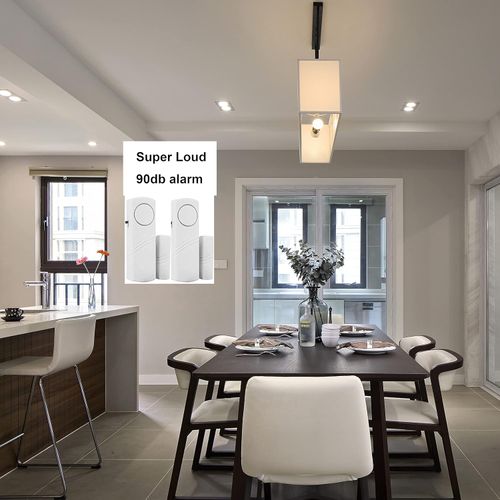 Personal security window and door alarms | Wireless sensor door and window burglar alarms