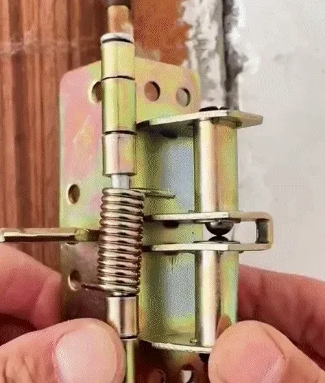 🔒🚪 | Heavy Duty Self-Closing Hinges for Doors---- 4PCS 4-Inch Automatic Closing Spring Hinge