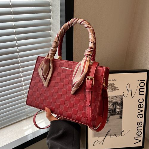 Elegant Red Handbag