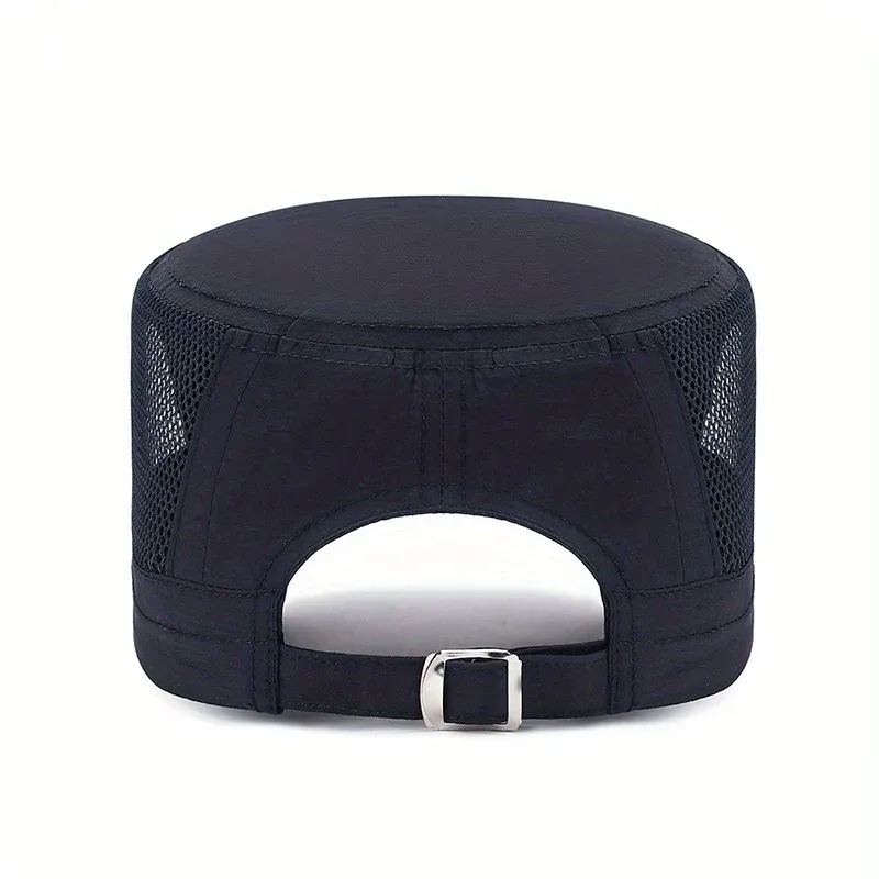 2pcs Quick-Dry Men's Sun Protection Hats（1pc Black+1pc Khaki）