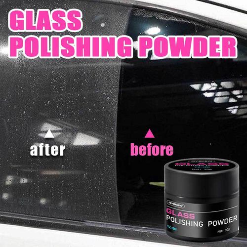 🌟Trusted by Car Lovers in Nigeria🌟 Cerium Oxide Glass Polishing Powder – Easy Use, Long-Lasting Bright Glass!