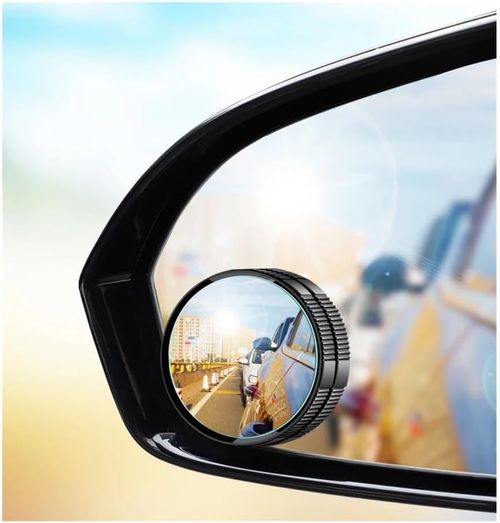 360° Adjustable Suction Cup Blind Spot Mirrors 2PCS – HD Wide Angle Car Mirror