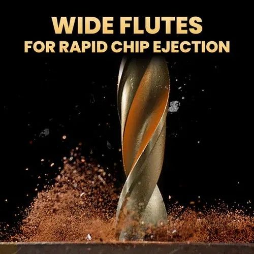 🔥2025 Hot Sale🔥High-Strength 4-Flute Serrated Eccentric Drill Bit Kit EFFICIENT DEEP DRILLINGUp to 5cm Depth Without Cracking