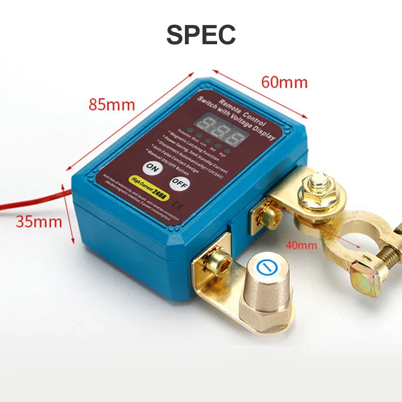 🔥2025🔒⚡Remote control of car devices for anti-theft safety&Remote Control Car Battery Disconnect Switch🔥