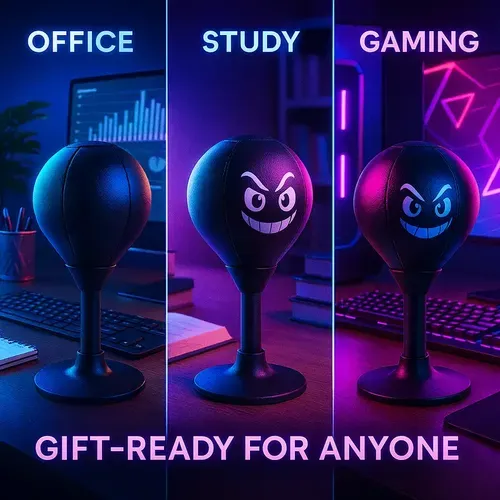 😀🔥New Arrivals, Today's Special Offers🔥Desktop Punching Bag with Super-Grip Suction Cup