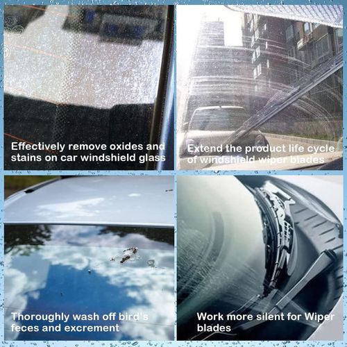 Concentrated Car Windshield Washer Tablets | Crystal Clear Vision & Savings