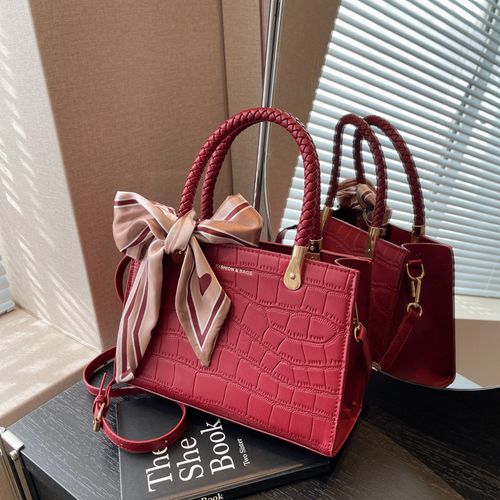 Elegant Red Handbag