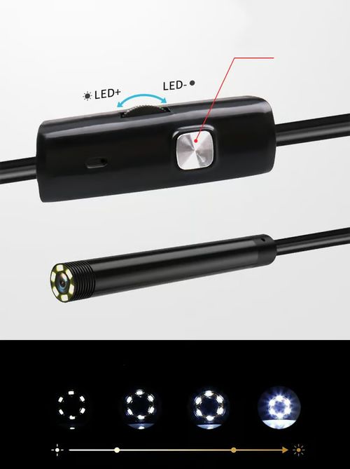 🔎 Plug-and-play endoscope camera – Compatible with Android, USB, and TC (not applicable to Apple systems)